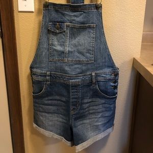 Denim overalls
